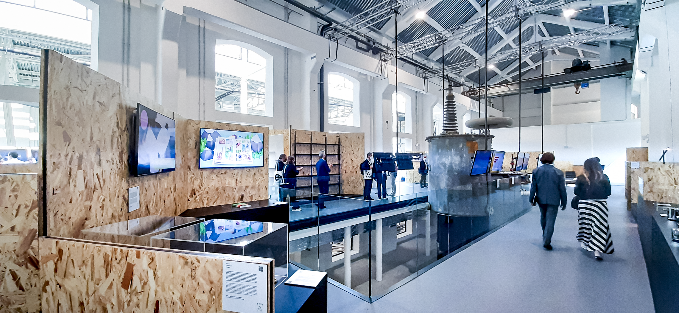 Apennine Atlas exposed at the Triennale Museum in Milan