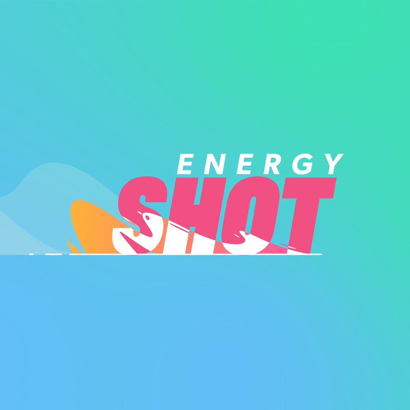 Energy Shot logo intro