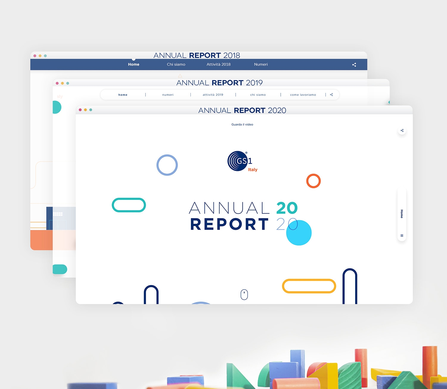 The annual report becomes interactive! The annual report becomes interactive!