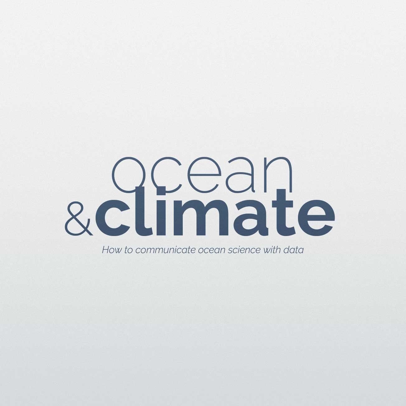 Ocean & Climate report The Visual Agency