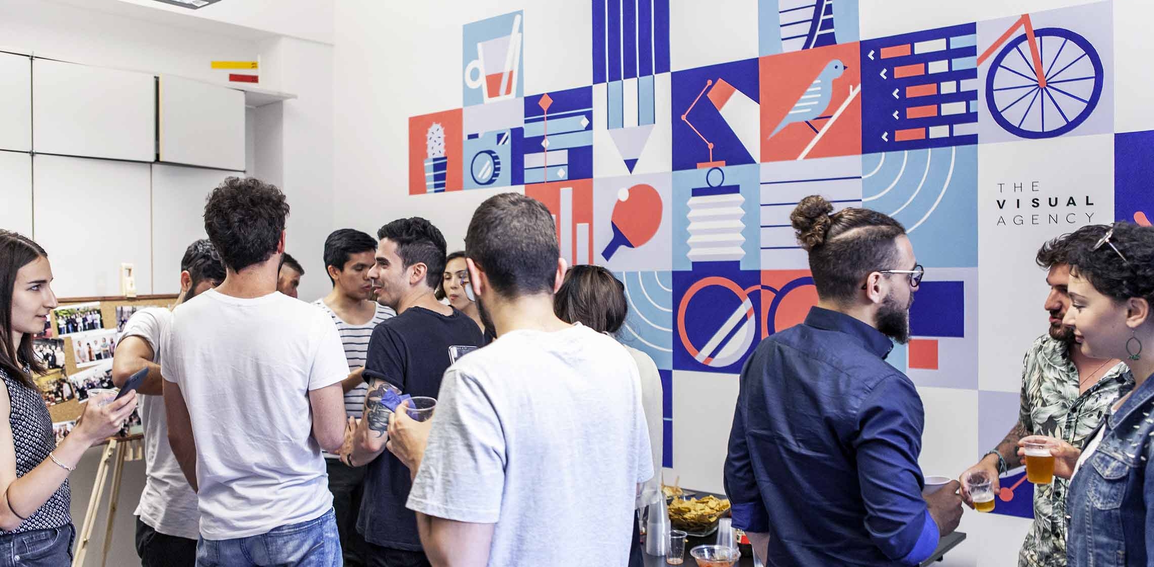 The Visual Agency Vernissage new office The Visual Agency Vernissage new office