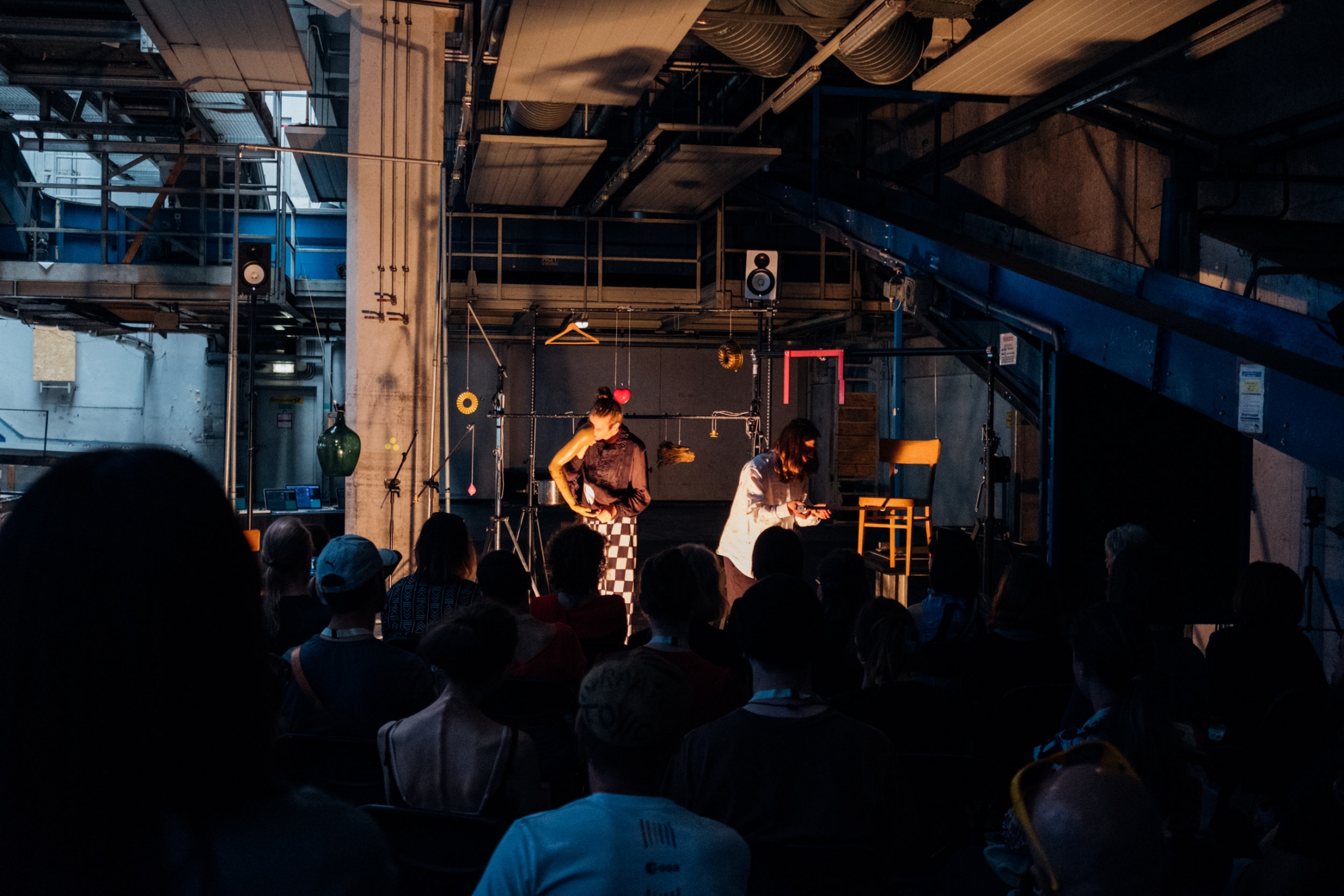 Artists performing at the Ars Electronica Festival