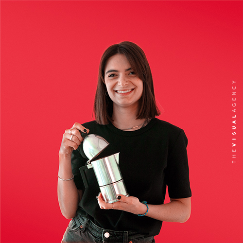 Sara Ferrini is a Digital Designer. She is clutching a moka pot, brewing bold ideas one espresso at a time.