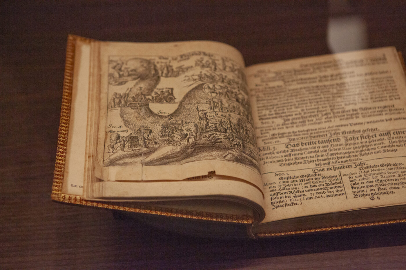 An old book written in an ancient language