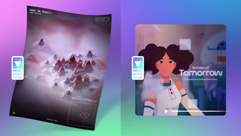 The Visual Agency wins Gold and Silver at the 2026 Indigo Design Awards 